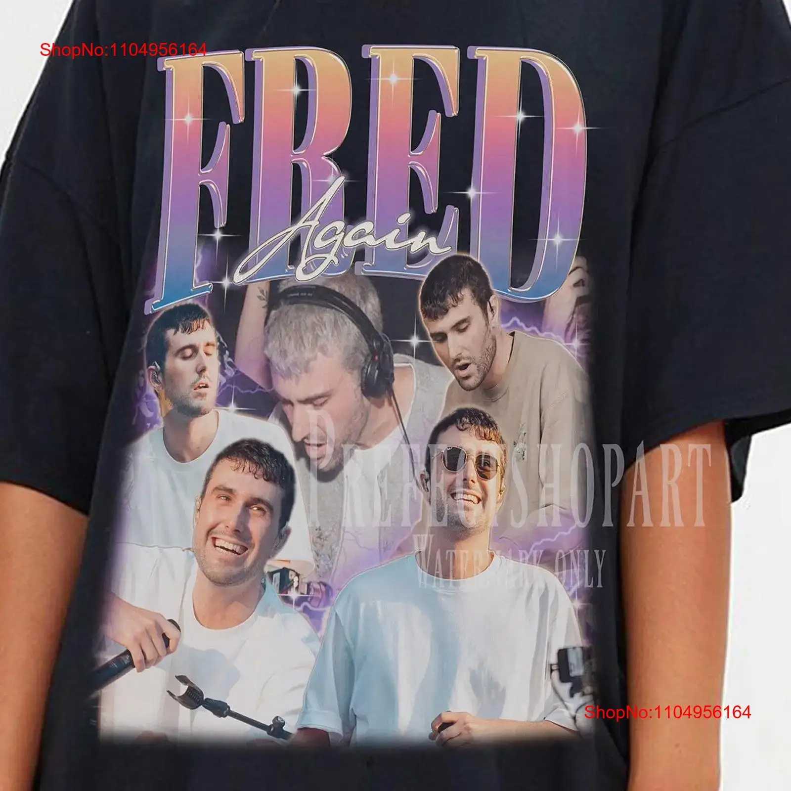 Poster Men Fashion - Fred Again camiseta Merch Vintage ropa