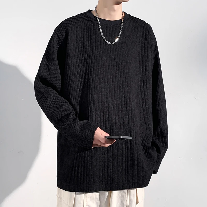 Men'S Fashion T Shirts - Camiseta de manga larga para hombre,