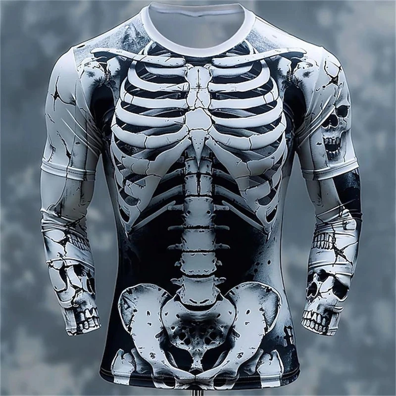Mens Fashion Clothes - Camisetas con estampado de calaveras y