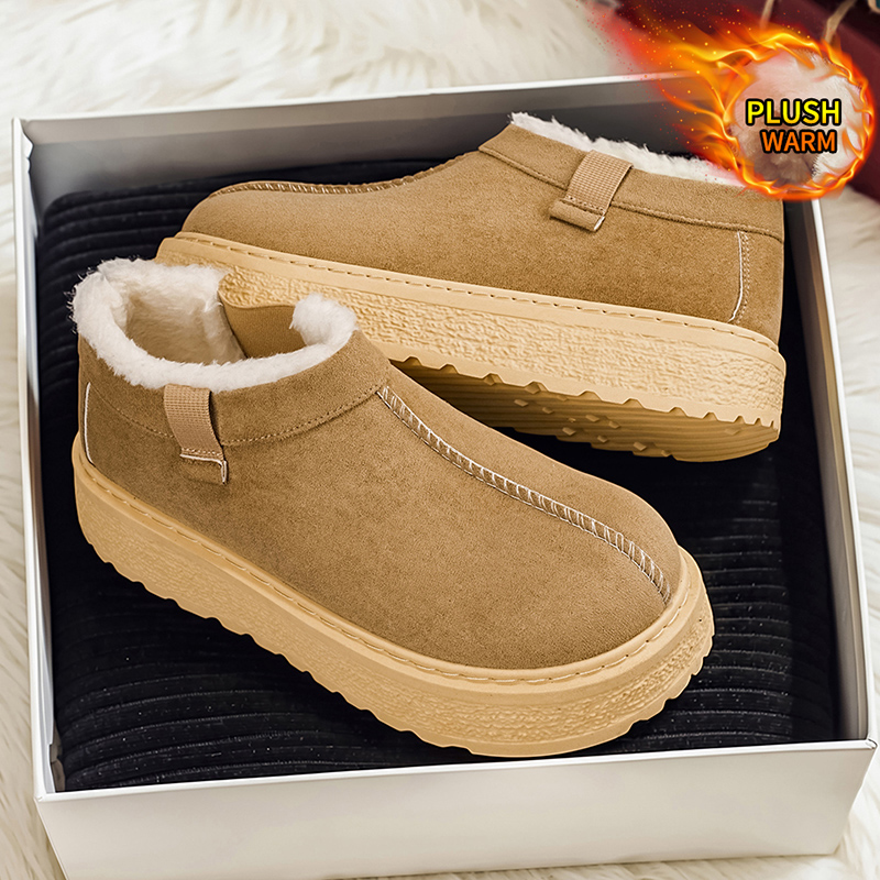 Men'S Fashion News - Botas de nieve cálidas de corte