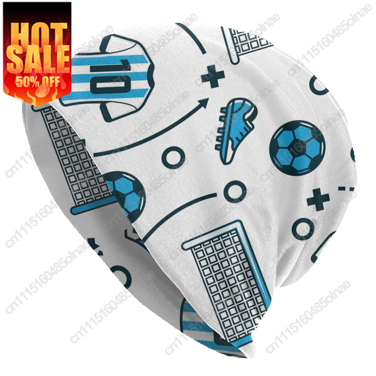 Men'S Fashion With Hat - Gorros de Punto Personalizados de Fútbol,