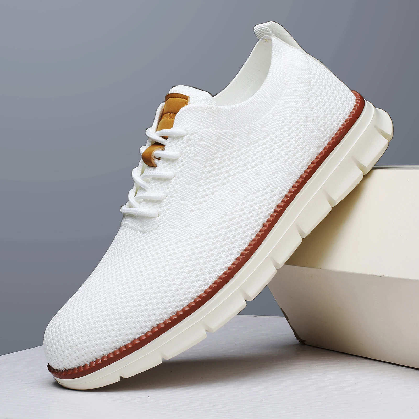 Mens Fashion Trainers - Zapatos casuales para hombre, estilo Oxford,