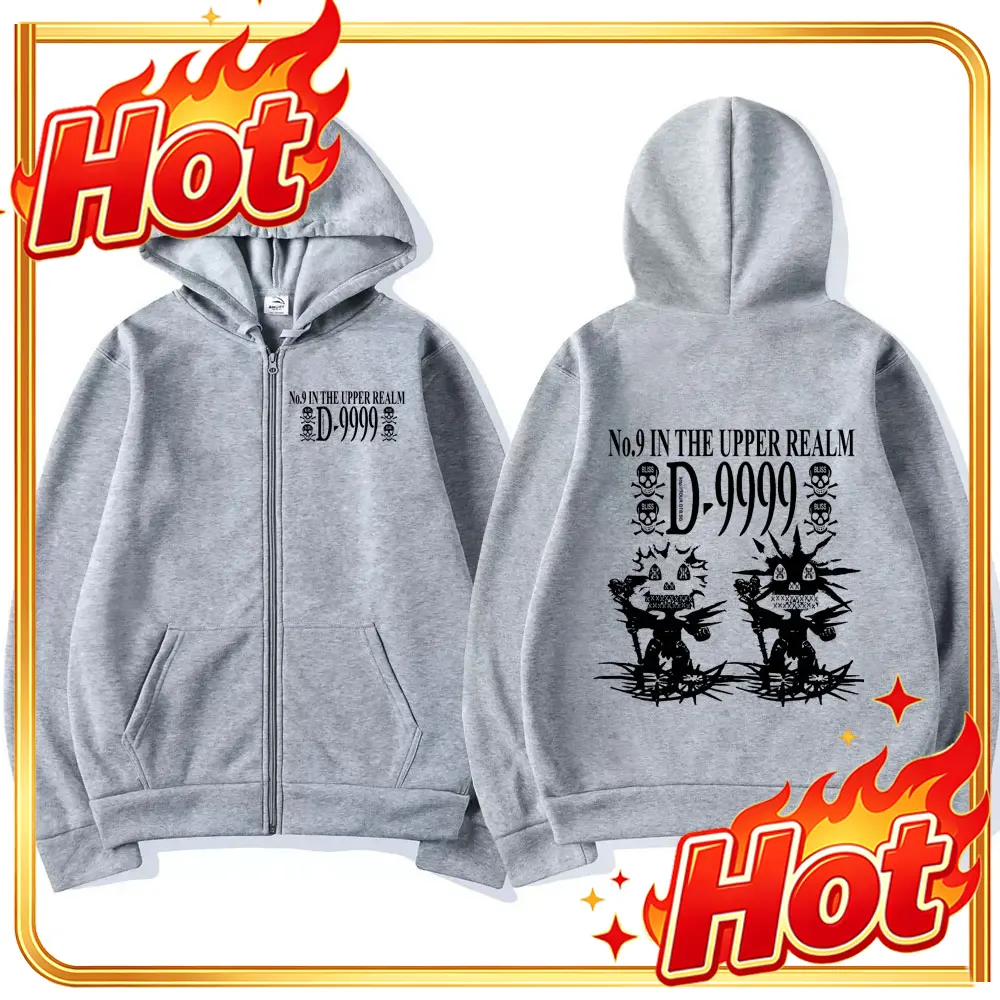 Mens Fashion Zip Up Hoodies - Sudadera con capucha y cremallera de