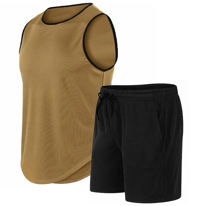 Conjunto de camiseta sin manga - Mens Fashion Summer reseña y precio
