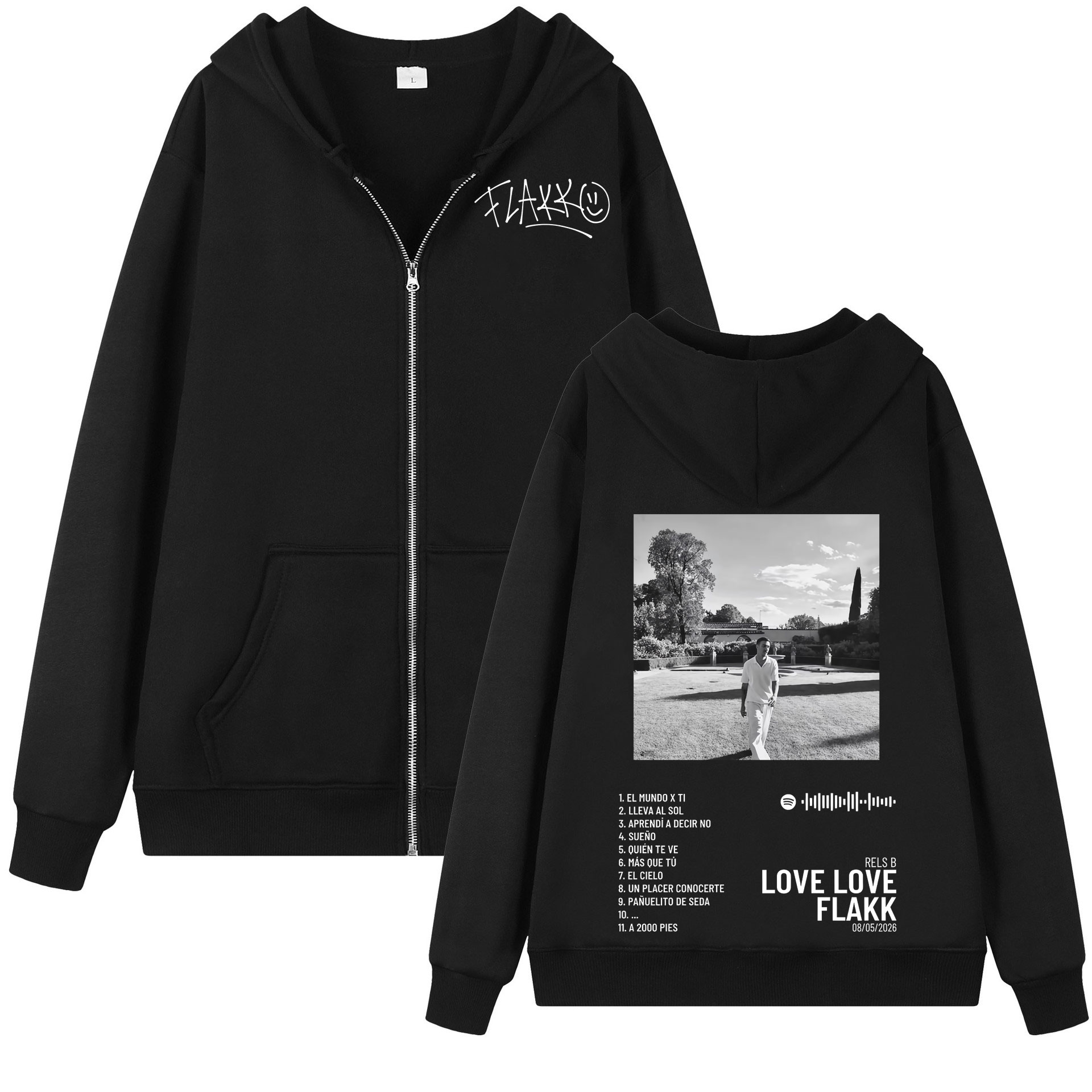 Sudadera con capucha y cremall - Mens Fashion Zip Up Hoodies reseña y precio