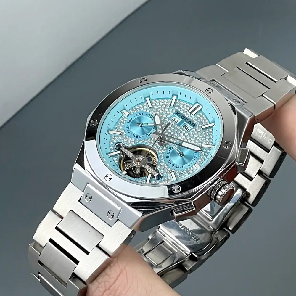 Nuevo Reloj Automático Skeleto - Men'S Fashion X reseña y precio