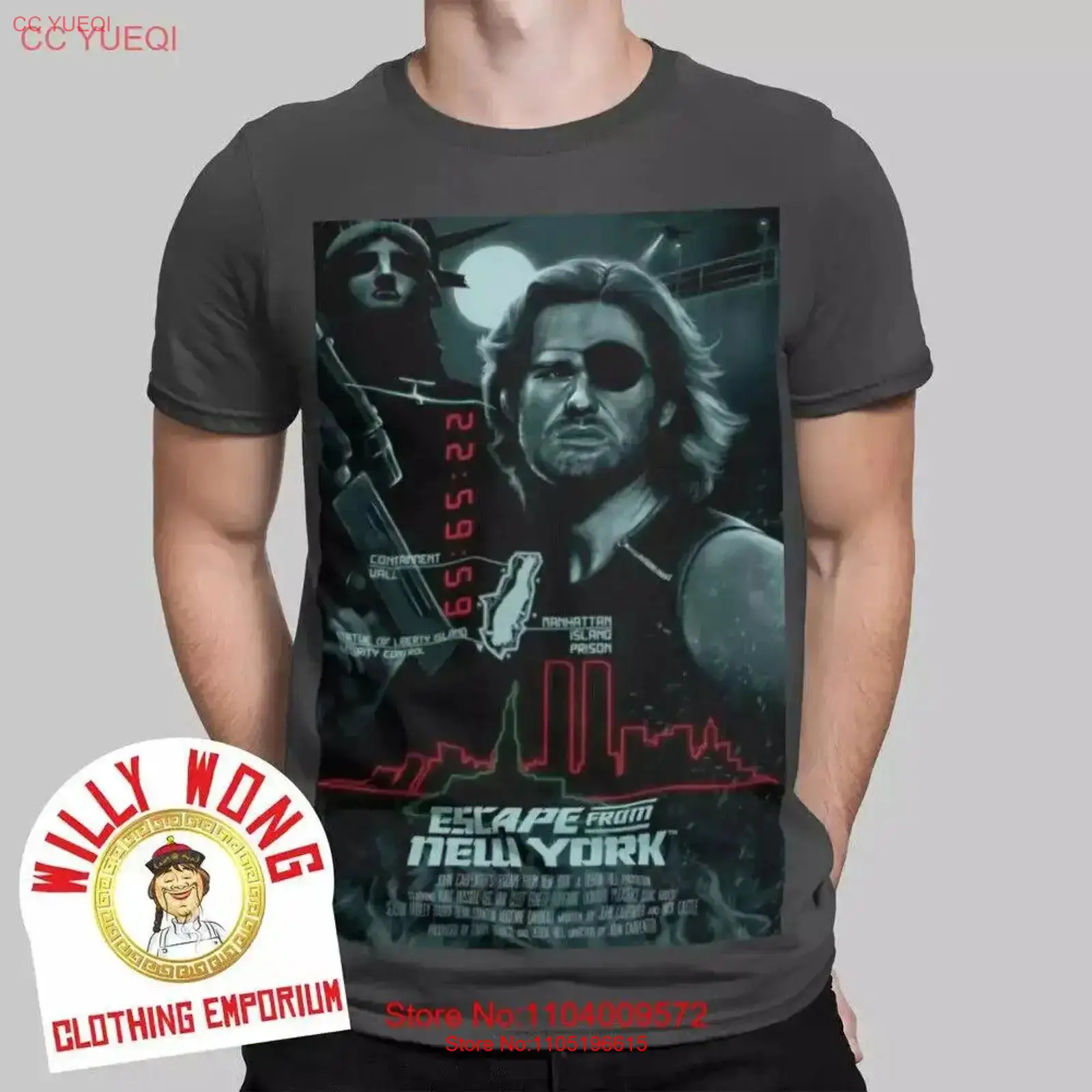 Escape From New York camiseta  - Men'S Fashion New York reseña y precio