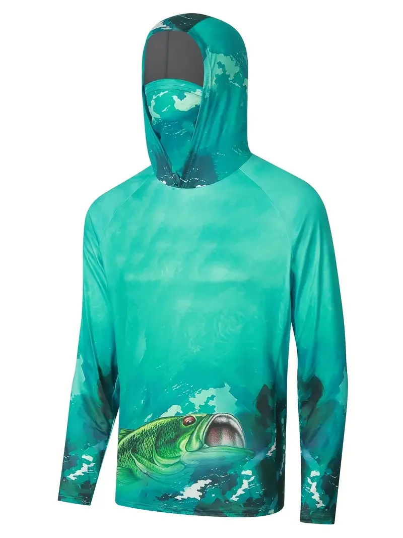 Camisa de pesca con capucha pa - Mens Fashion Summer reseña y precio