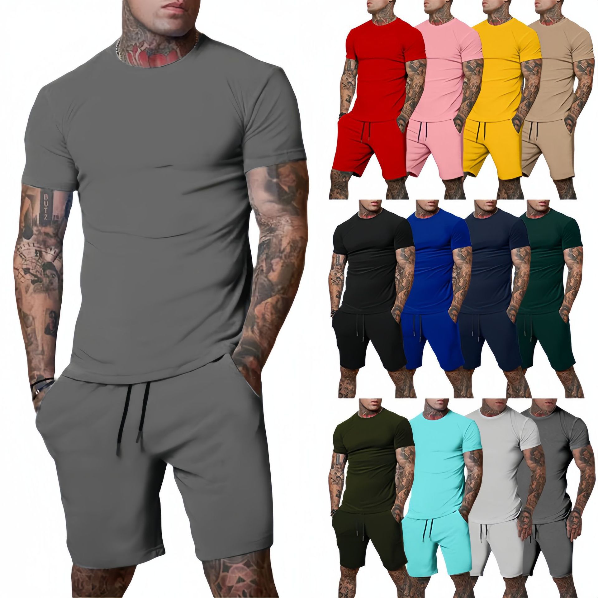 Conjunto Deportivo de Verano p - Men'S Fashion Videos reseña y precio